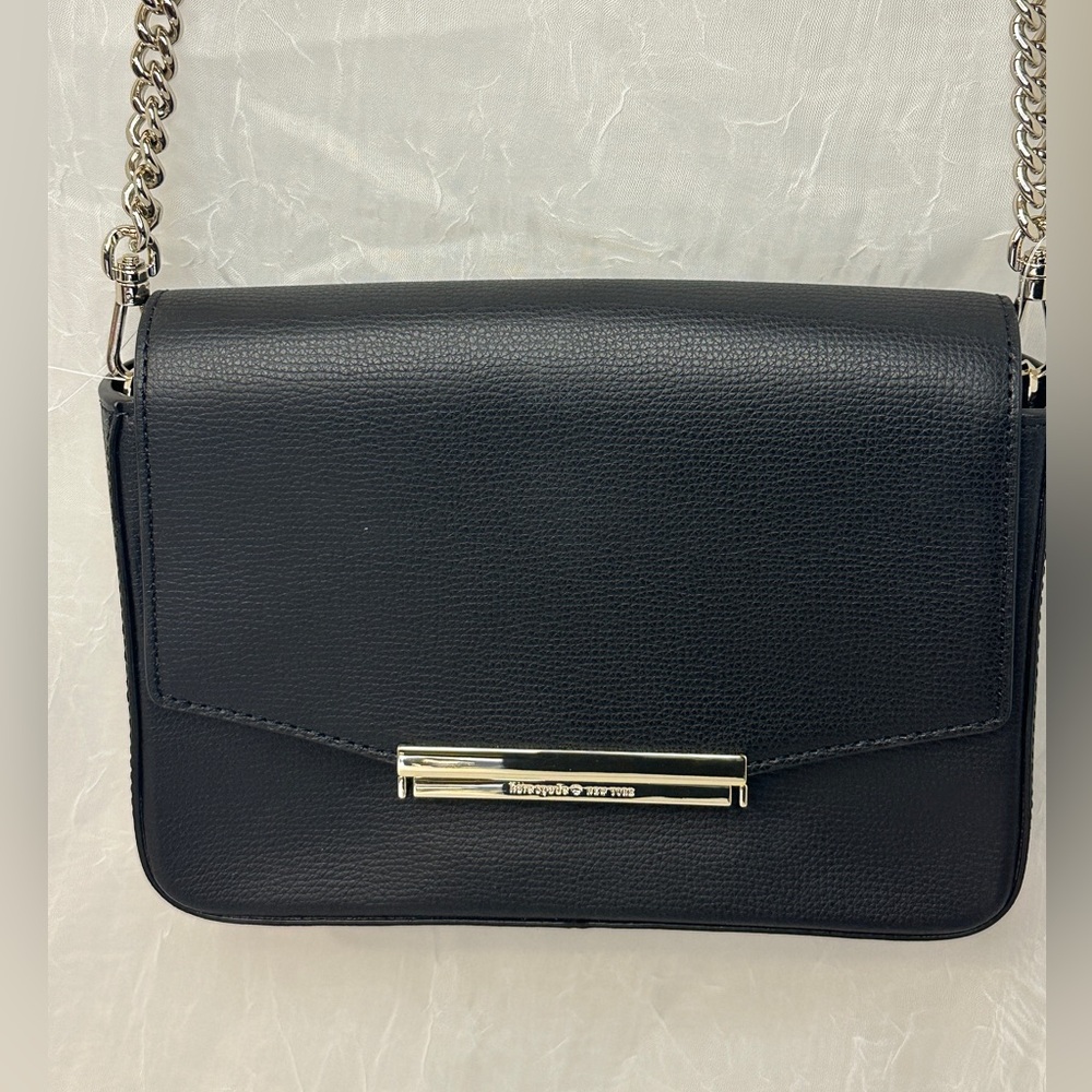 Kate Spade Black Leather Crossbody Bag